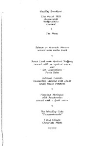 So I did it, I got married.