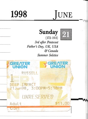 June 1998 The Movies in June.